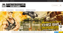 Desktop Screenshot of bartnutrisport.fr